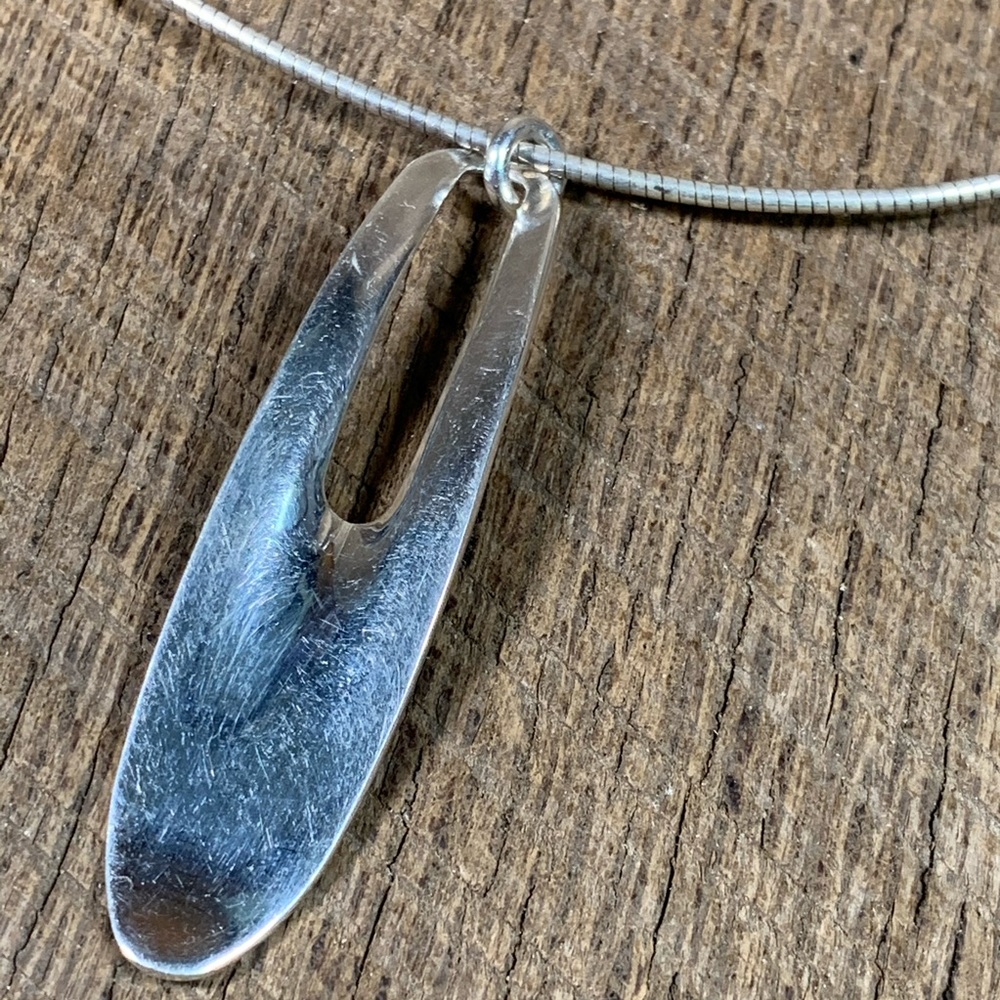 925 Sterling Silver RLM Pendant Necklace